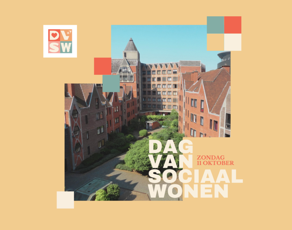 Dag van sociaal wonen zondag 11 oktober